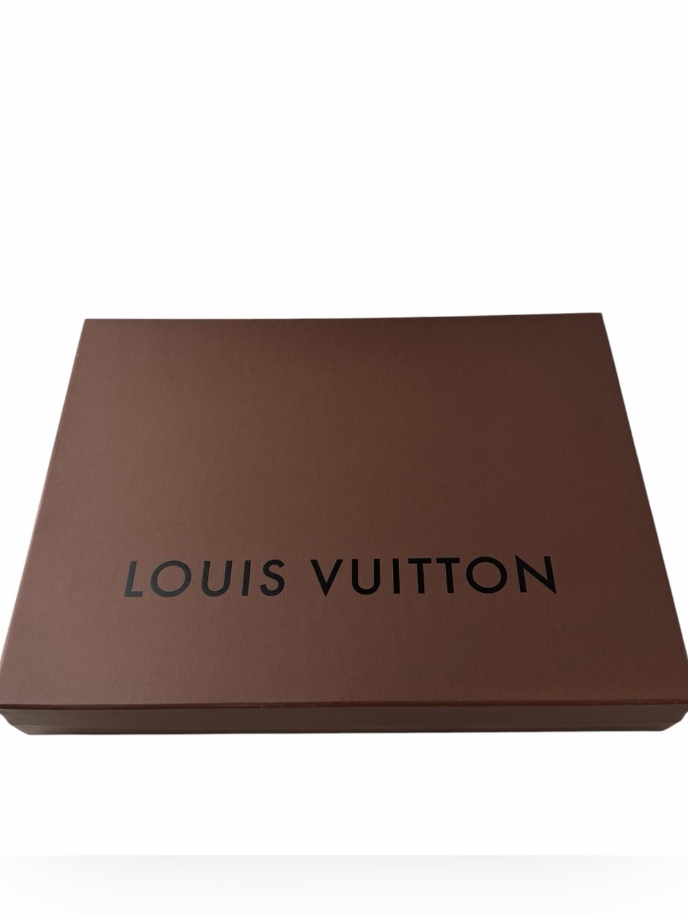 Louis Vuitton Vintage Empty Brown Presentation Box 17.75" L x 13.25" W x 2.75" D